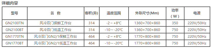 歐款雙門(mén)平臺(tái)雪柜